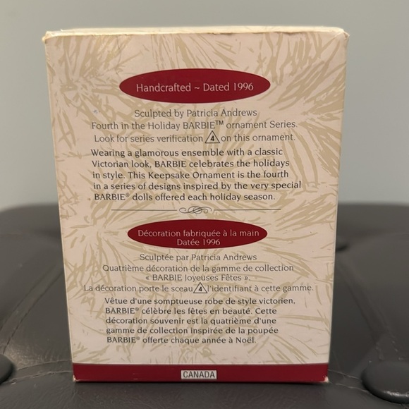 *Vintage* Hallmark | Barbie Keepsake Collector Series Ornament-1996 - Picture 8 of 9